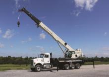 Grúas telesc. montadas sobre camión National Crane NTC55