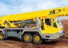 Grúas telesc. montadas sobre camión Til TMS 855