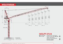 Grúas torre con pluma rotativa Wolffkran 275 B