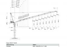 Grúas torre con pluma rotativa Wolffkran 630 B
