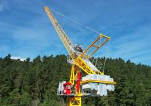 Grúas torre con pluma rotativa Jaso J198HPA