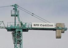 Grúas torre con rotación inferior BPR-Cadillon Chrono 45 City