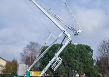 Grúas torre con rotación inferior Cattaneo CM 221A