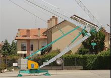 Grúas torre con rotación inferior Cattaneo CM 280