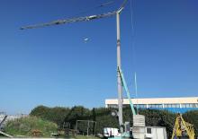 Grúas torre con rotación inferior Cattaneo CM 73