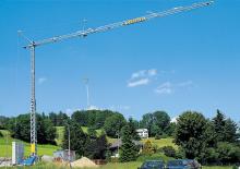 Grúas torre con rotación inferior Condecta E 3610 L-R 2,54 m