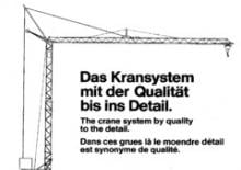Grúas torre con rotación inferior König K 28 S (2,6 m)