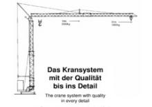 Grúas torre con rotación inferior König K 31 S-2,6 m (2/4 )