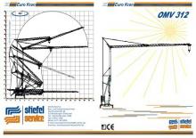 Grúas torre con rotación inferior Euro-Kran Stiefel OMV 312