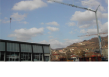 Grúas torre con rotación inferior Euro-Kran Stiefel OMV 340