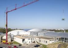 Grúas torre con rotación inferior  sobre vehículo Liebherr MK 140