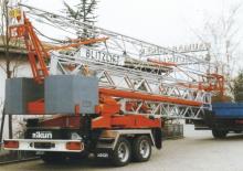 Grúas torre con rotación inferior  sobre vehículo Scheuermann Blitzlift 16 - 20 D