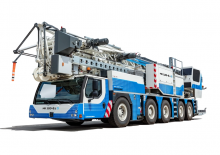 Grúas torre con rotación inferior  sobre vehículo Liebherr MK 120-5.1 E