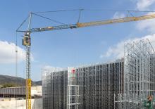 Grúas torre con rotación inferior  sobre vehículo Liebherr MK 88-4.1