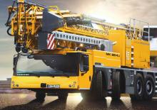 Grúas torre con rotación inferior  sobre vehículo Liebherr MK 88-4.1