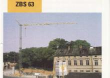 Grúas torre con rotación inferior Zeppelin ZBS 63