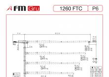 Grúas torre con rotación superior FM-Gru 1260 FTC P6