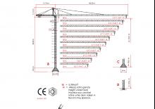 Grúas torre con rotación superior Raimondi ER 291
