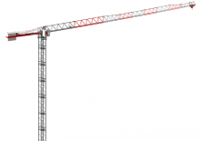 Grúas torre con rotación superior Krupiński KR 160-8 NT FLAT TOP