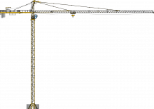 Grúas torre con rotación superior Potain MD 265 C J10