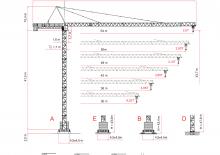 Grúas torre con rotación superior Raimondi MR177