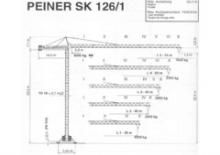 Grúas torre con rotación superior Terex Peiner SK 126/1-Fs-TS 19.1