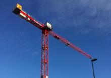 Grúas torre con rotación superior Wilbert WT 260 e.tronic