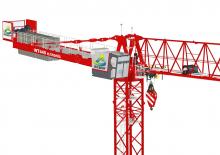 Grúas torre con rotación superior Wilbert WT 440 e.tronic