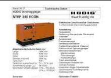 Grupos electrógenos diesel Hüdig Step 300 ECON