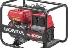 Grupos electrógenos, gasolina Honda EC 2000