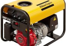 Grupos electrógenos, gasolina Atlas Copco QEP 3.5 AVR+FI