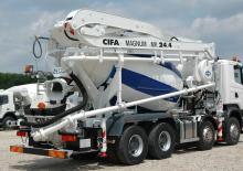 Bombas de hormigón sobre camión CIFA MK 24.4 Z 80/115