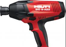 Impulsoras y llaves de impacto sin cable Hilti SID 8-A22 