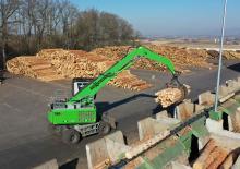 Manipuladores de materiales Sennebogen 735M E  