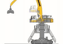 Manipuladores de materiales Liebherr LH 80 C Gantry Industry Litronic