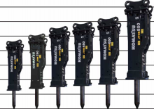 Martillos hidráulicos Komatsu JTHB290-1