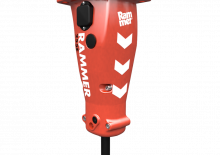 Martillos hidráulicos Rammer 255E