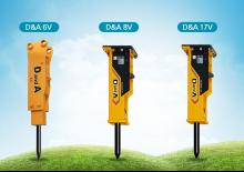 Martillos hidráulicos D & A 8 V