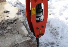 Martillos hidráulicos Sandvik BR 333