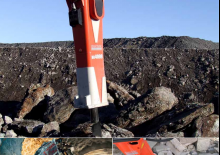 Martillos hidráulicos Sandvik BR 522