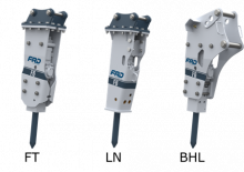 Martillos hidráulicos FRD F9LN 