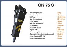 Martillos hidráulicos Italdem GK 75 S 