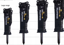 Martillos hidráulicos Komatsu JTHB450-3