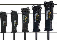 Martillos hidráulicos Komatsu JTHB70-3