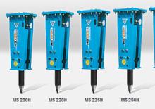 Martillos hidráulicos MSB MS 200H