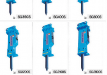 Martillos hidráulicos Kwanglim SG800S