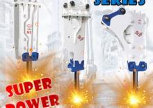 Martillos hidráulicos Komac TOR 25V
