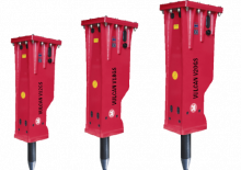 Martillos hidráulicos Vulcan V18GS