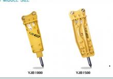 Martillos hidráulicos YUJIN TECH YJB 1500