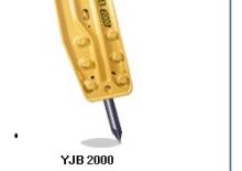 Martillos hidráulicos YUJIN TECH YJB 2000